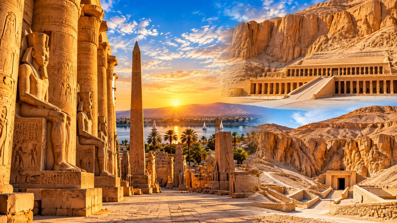 Луксор – разглеждане на Луксор + Карнак + храмът на Хатшепсут и Долина на царете (вкл в цената)