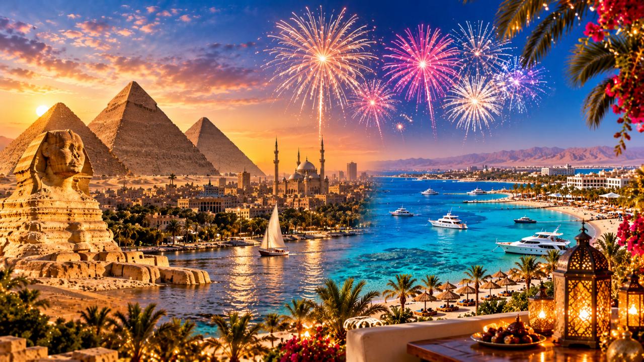НОВА ГОДИНА 2027 - Перлите на Египет - Кайро и Хургада с полет от Варна — снимка 1